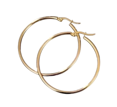Orecchini Cerchi di Vanto Oro