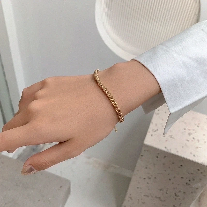 Bracciale Intreccio Dorato
